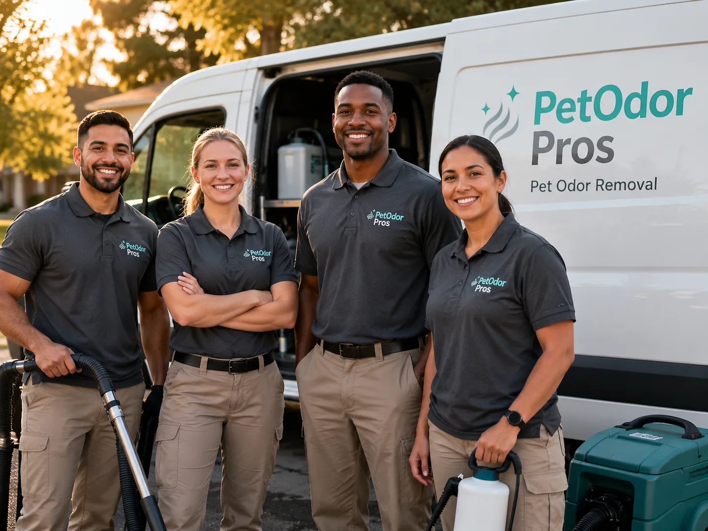Pet Odor Removal team serving Bellevue, MI